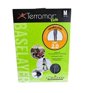 Terramar Kids Midweight Pants Base layer Ski Snow M